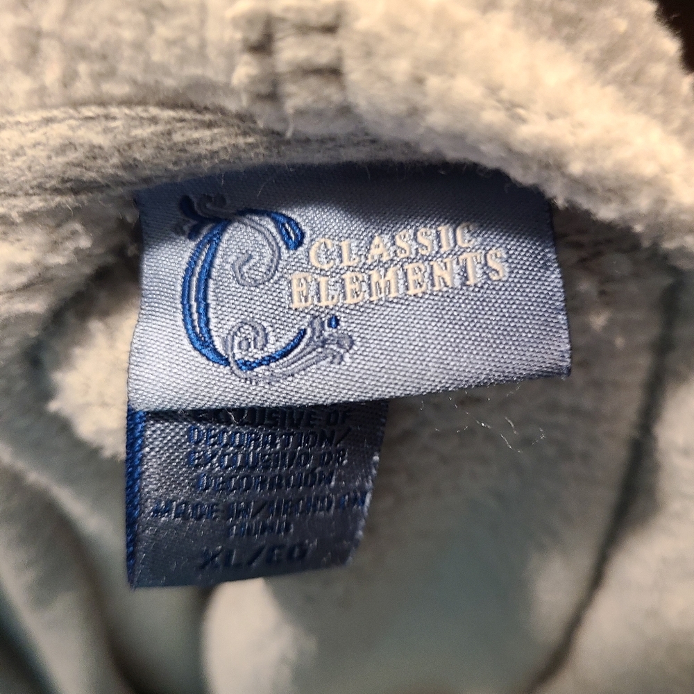 Classic Elements Gray Halloween Witch Hoodie Swea… - image 3